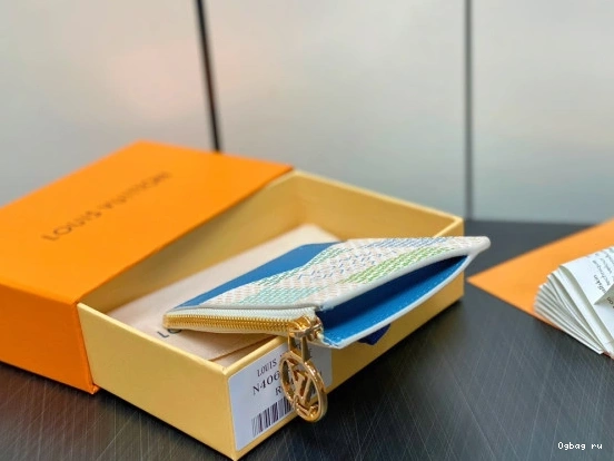 VUITTON Card Holder-12*8*0.8cm LOUIS Romy 0730